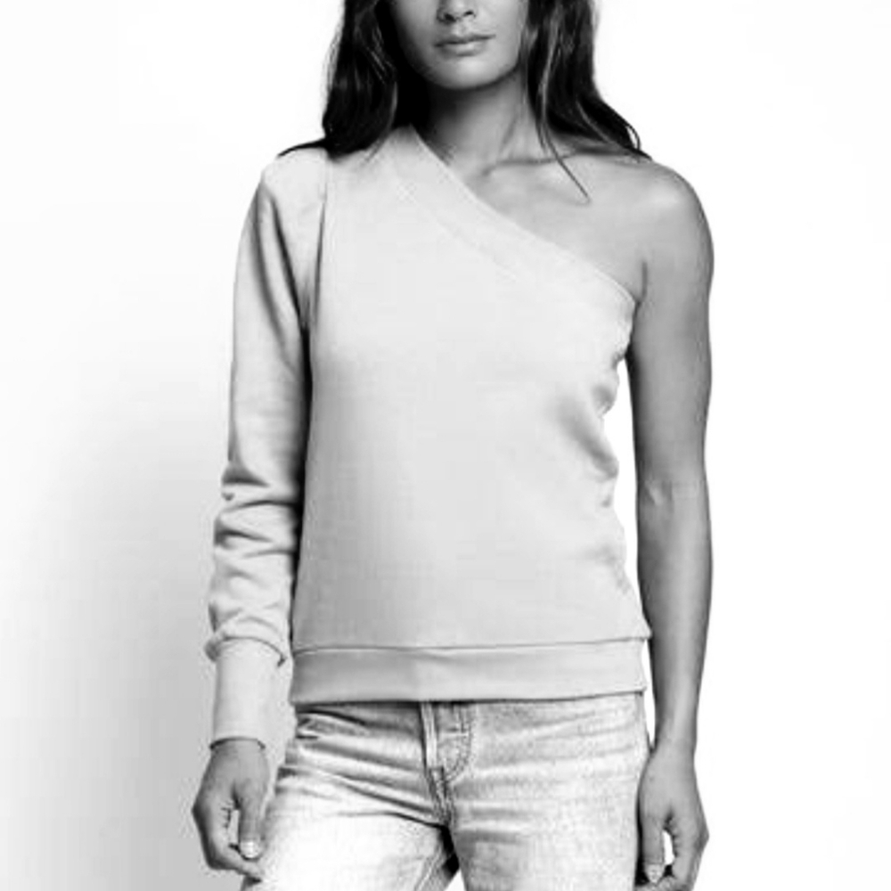Nation LTD One Shoulder Sweatshirt M